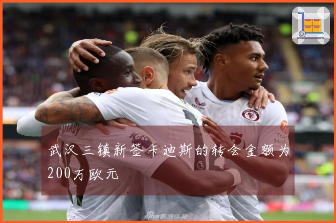 武汉三镇新签卡迪斯的转会金额为200万欧元
