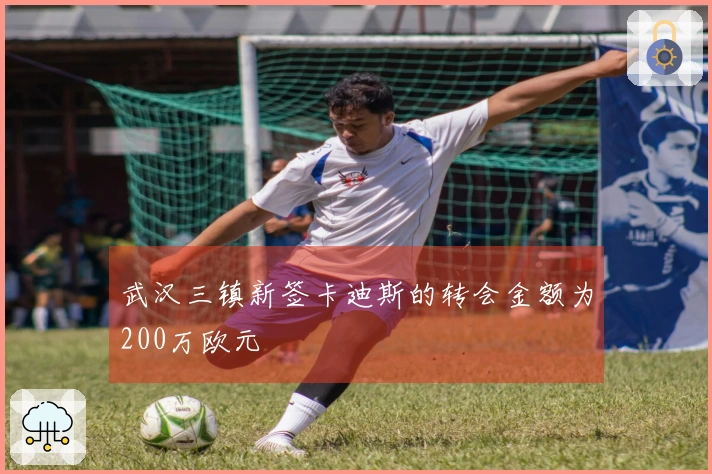 武汉三镇新签卡迪斯的转会金额为200万欧元